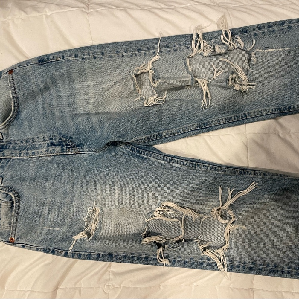 Zara mom jeans
